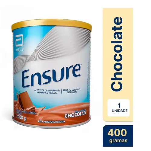 Suplemento Nutricional Ensure Chocolate 400g
