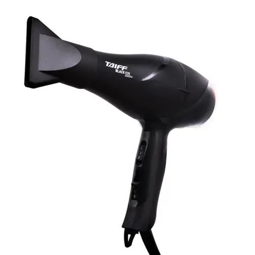 Secador de Cabelo Taiff Black Íon 2000W Preto 127V
