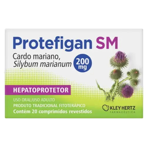 Protefigan SM 200mg 20 Comprimidos