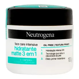 Hidratante Facial Neutrogena Face Care Intensive Hidratante Matte 3 em 1 100g