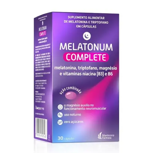 Suplemento Alimentar Melatonum Complete 30 cápsulas