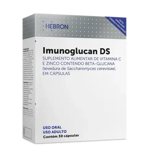 Suplemento Alimentar Imunoglucan DS 30 Cápsulas