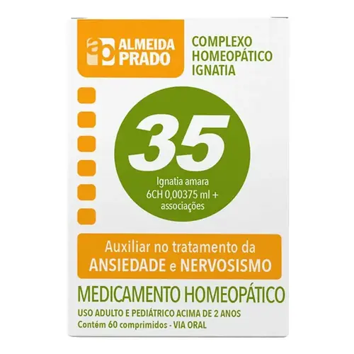 Complexo Homeopático Almeida Prado Nº 35 - 60 Comprimidos