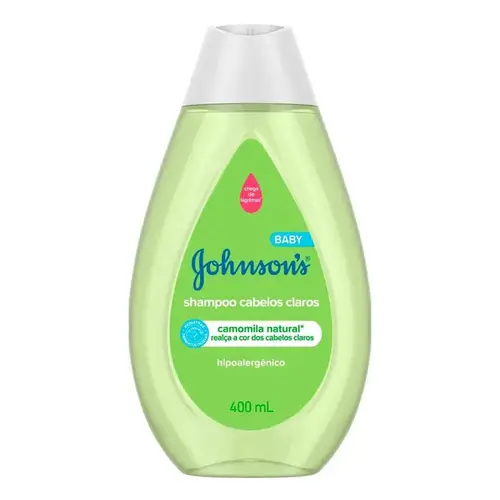 Shampoo Infantil Johnson's Baby Cabelos Claros 400ml