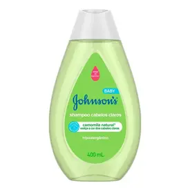 Shampoo Infantil Johnson's Baby Cabelos Claros 400ml