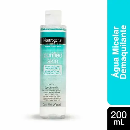 Água Micelar Neutrogena Purified Skin 7 em 1 - 200ml