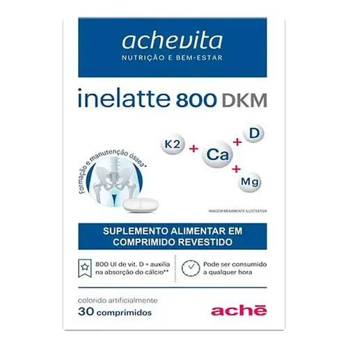 Inelatte 800 DKM - 30 Comprimidos