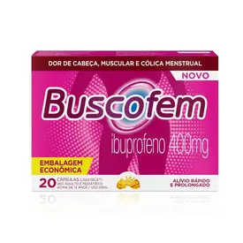 Buscofem 400mg 20 Cápsulas