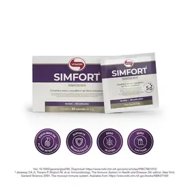 Probióticos Simfort 30 Sachês 2g - Vitafor