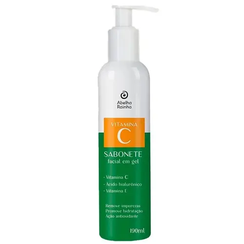 Sabonete Facial em Gel Abelha Rainha Vitamina C 100ml