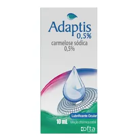 Adaptis 0,5% 10ml - Lubrificante Oftálmico - Legrand