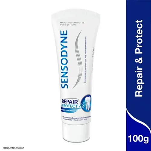 Creme Dental Sensodyne Repair e Protect 100g