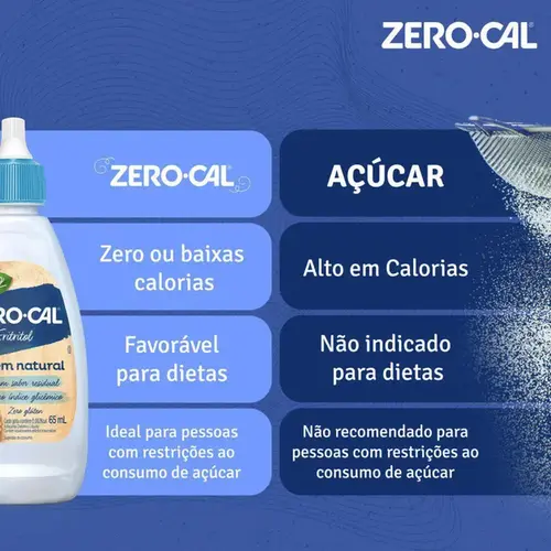 Adoçante em Pó Zero-Cal Sucralose 50 Envelopes