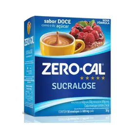 Adoçante em Pó Zero-Cal Sucralose 50 Envelopes