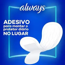 Protetor Diário Always sem Perfume 40 Unidades