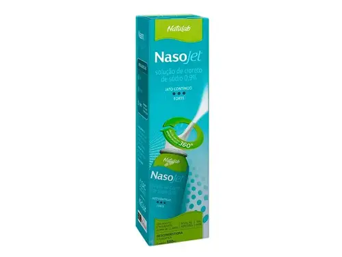 Nasojet 0,9% - Aerossol Nasal - Jato Forte 100ml