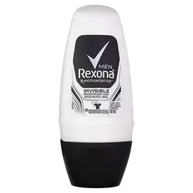 Desodorante Rexona Men Antibacterial e Invisible Roll On Masculino 50ml
