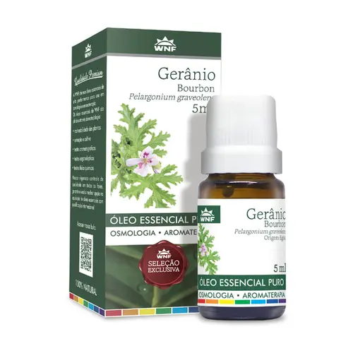 Óleo Essencial de Gerânio Bourbon WNF 5ml