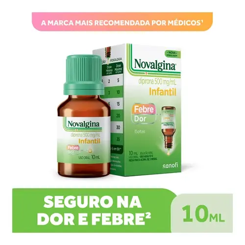 Novalgina 500mg/ml - Gotas 10ml