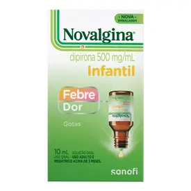 Novalgina 500mg/ml - Gotas 10ml
