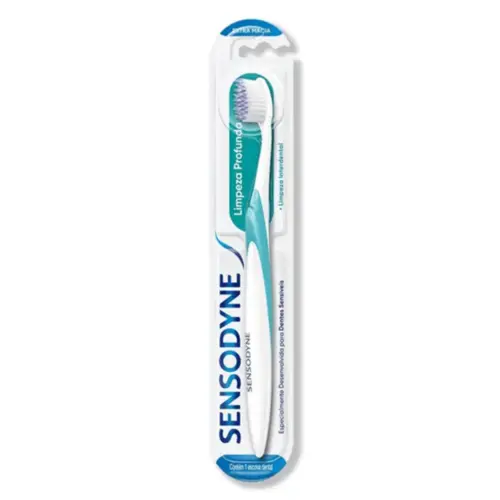 Escova de Dente Sensodyne Limpeza Profunda Extra Macia 2 Unidade