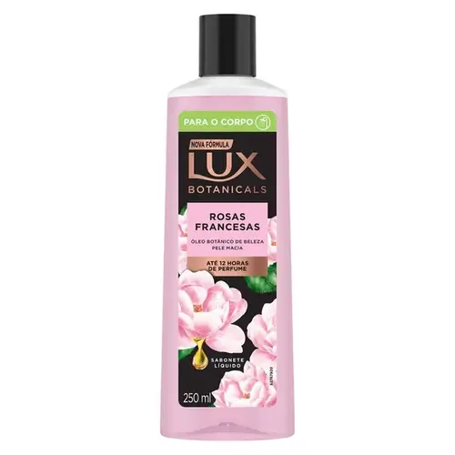 Sabonete Líquido Lux Botanicals Suavidade Das Pétalas Rosa 250ml