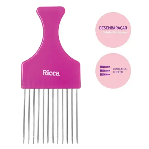 Pente Garfo Cachos Ricca