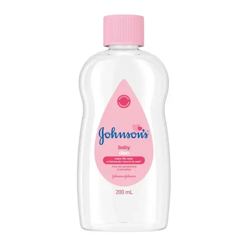 Óleo Infantil Johnson's Baby Regular Hidrata e Amacia 200ml