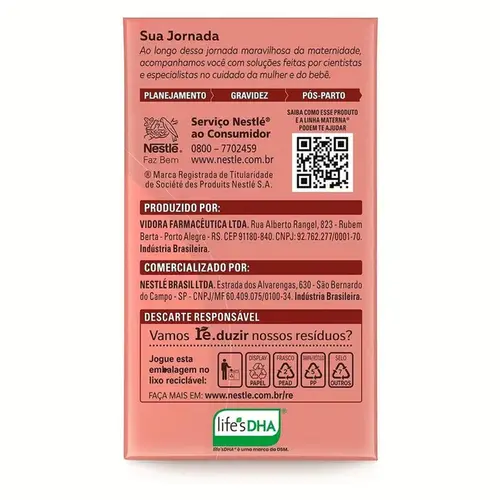 Suplemento Alimentar Adulto Materna Ômega 3 30 Unidades