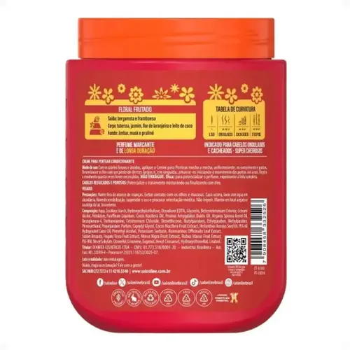 Creme para Pentear Salon Line Xêrosa Glamour Chic 800g
