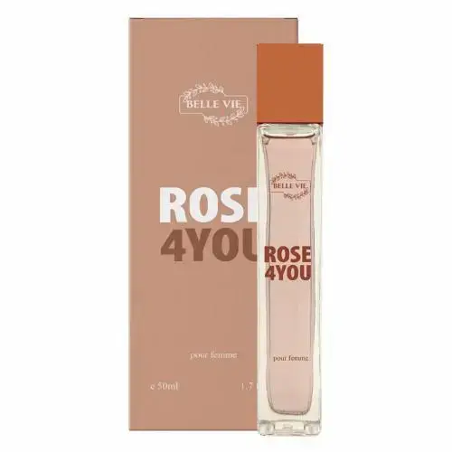 Perfume Belle Vie Rose 4 You Pour Femme Deo Colônia Feminino 50ml