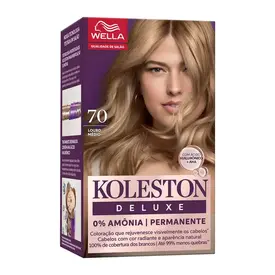Tintura Wella Koleston Deluxe 70 - Louro Médio