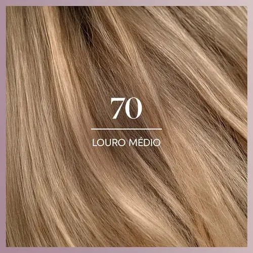 Tinta de Cabelo Koleston Deluxe 70 Louro Médio Sem Amônia