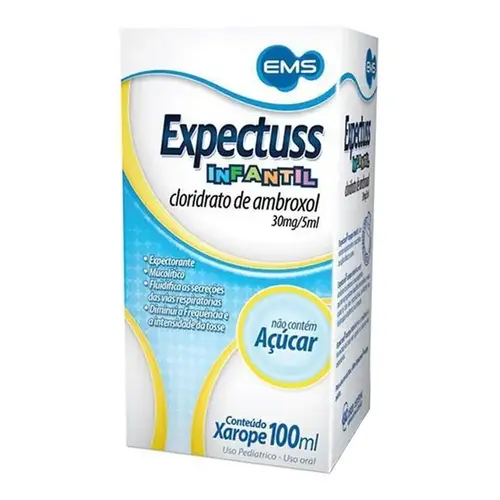 Expectuss Infantil 15mg/5ml - Xarope com 120ml