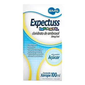 Expectuss Infantil 15mg/5ml - Xarope com 120ml