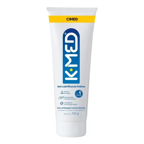 Gel Lubrificante Íntimo K-MED 100g