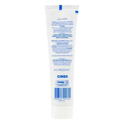 Gel Lubrificante Íntimo K-MED 100g