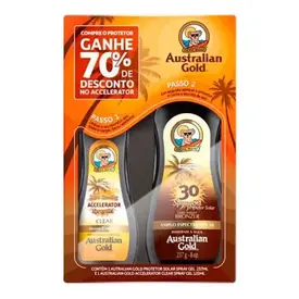 Kit Bronzeador e Protetor Solar Australian Gold FPS30 237ml