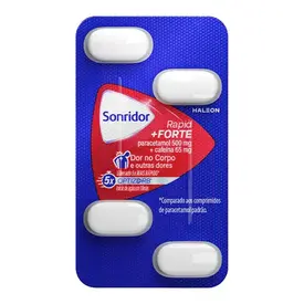 Sonridor Rapid Forte 500mg + 65mg 4 Comprimidos