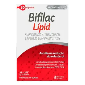 Suplemento Alimentar Bifilac Lipid 30 Cápsulas