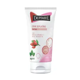 Creme Depilatório Facial Depimiel Argila Branca e Rosa Mosqueta 40g