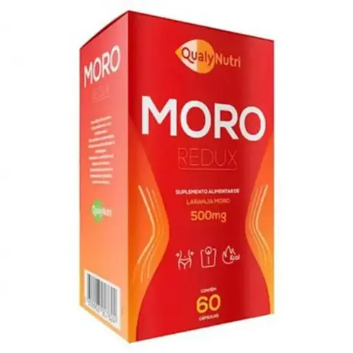 Moro Redux 500mg 60 Cápsulas - Qualynutri