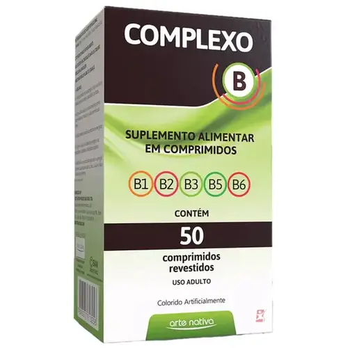 Complexo B Arte Nativa 50 Comprimidos
