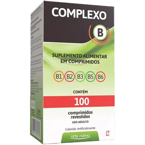 Complexo B Arte Nativa 100 Comprimidos