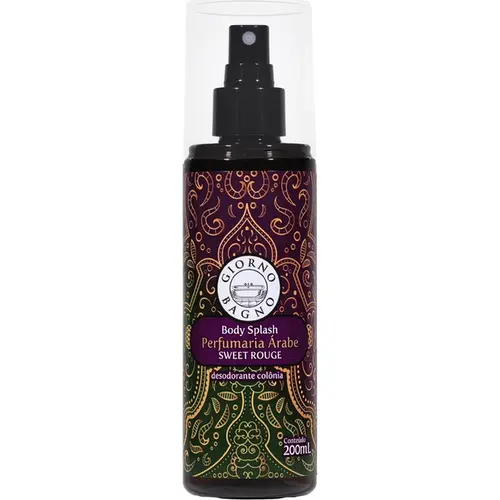 Body Splash Giorno Perfumaria Árabe Sweet Rouge 200ml