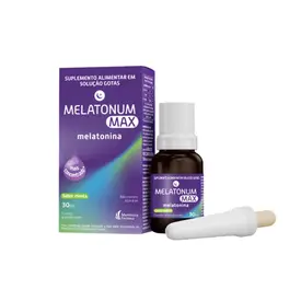 Melatonina Melatonum Max Gotas Menta 30ml