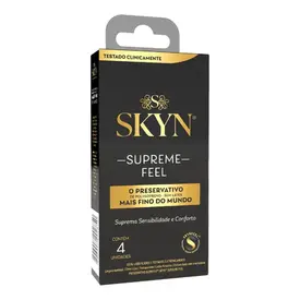 Preservativo Blowtex Skyn Supreme com 4 Unidades