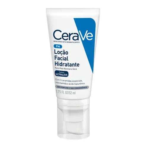 Loção Facial Hidratante CeraVe Pele Normal a Seca 52ml