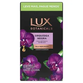 Kit Sabonete em Barra Lux Botanicals Orquídea Negra 6 Unidades de 85g