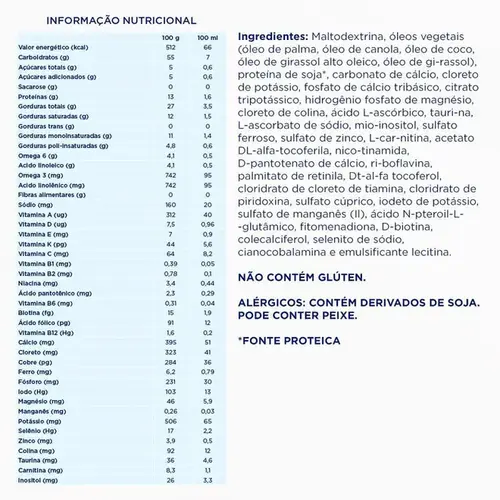 Fórmula Infantil Danone Aptanutri Soja 3 - 800g